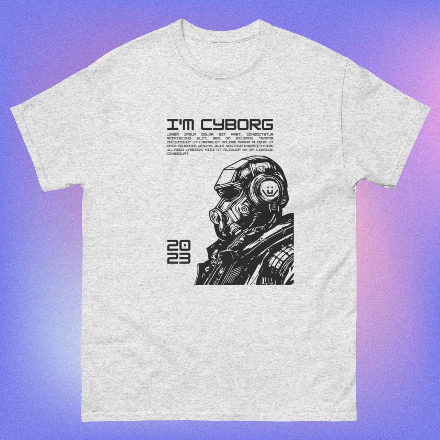 Men's classic tee- I'm Cyborg