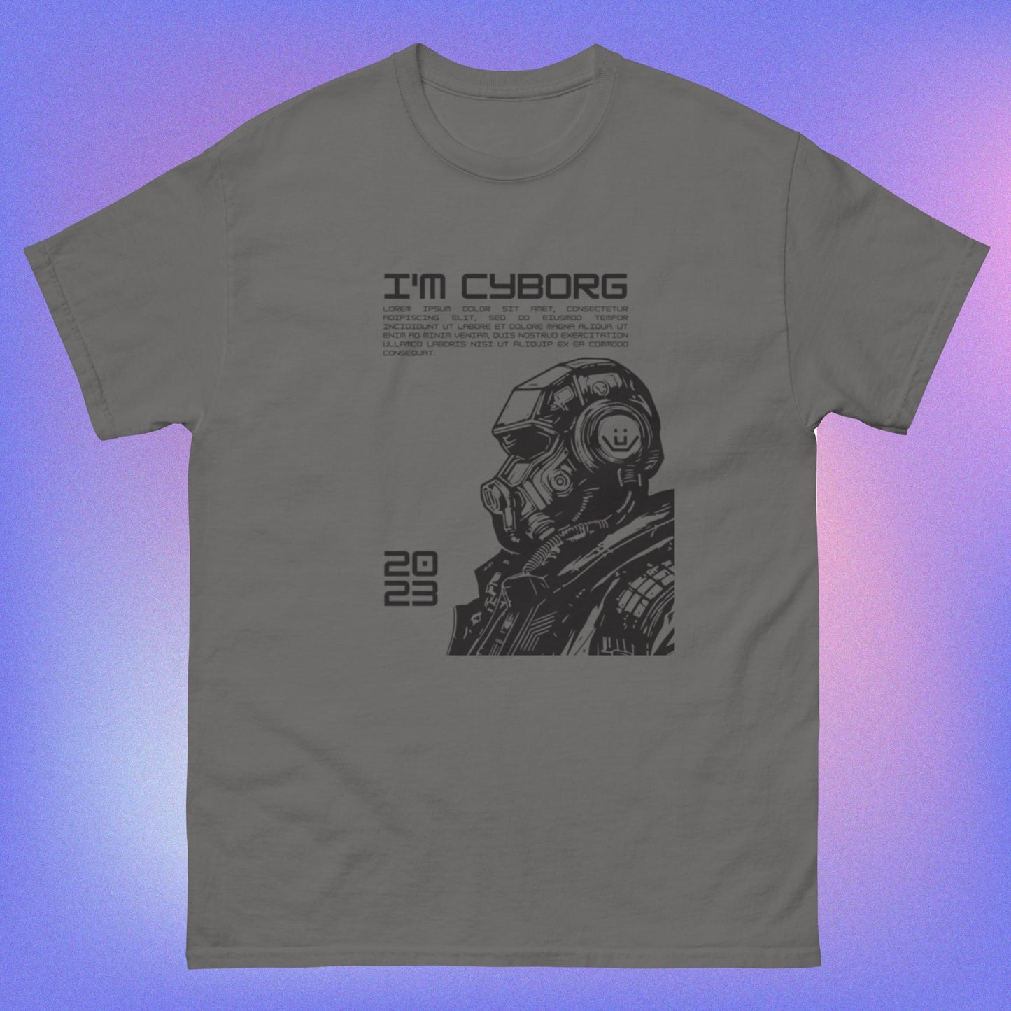 Men's classic tee- I'm Cyborg