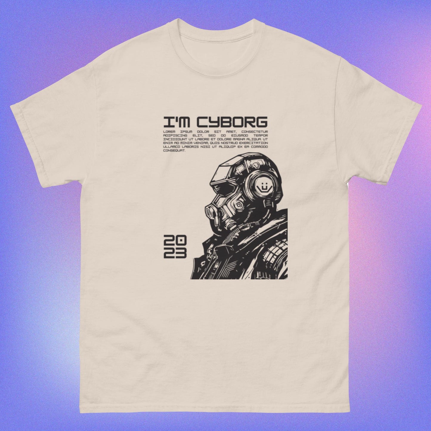 Men's classic tee- I'm Cyborg