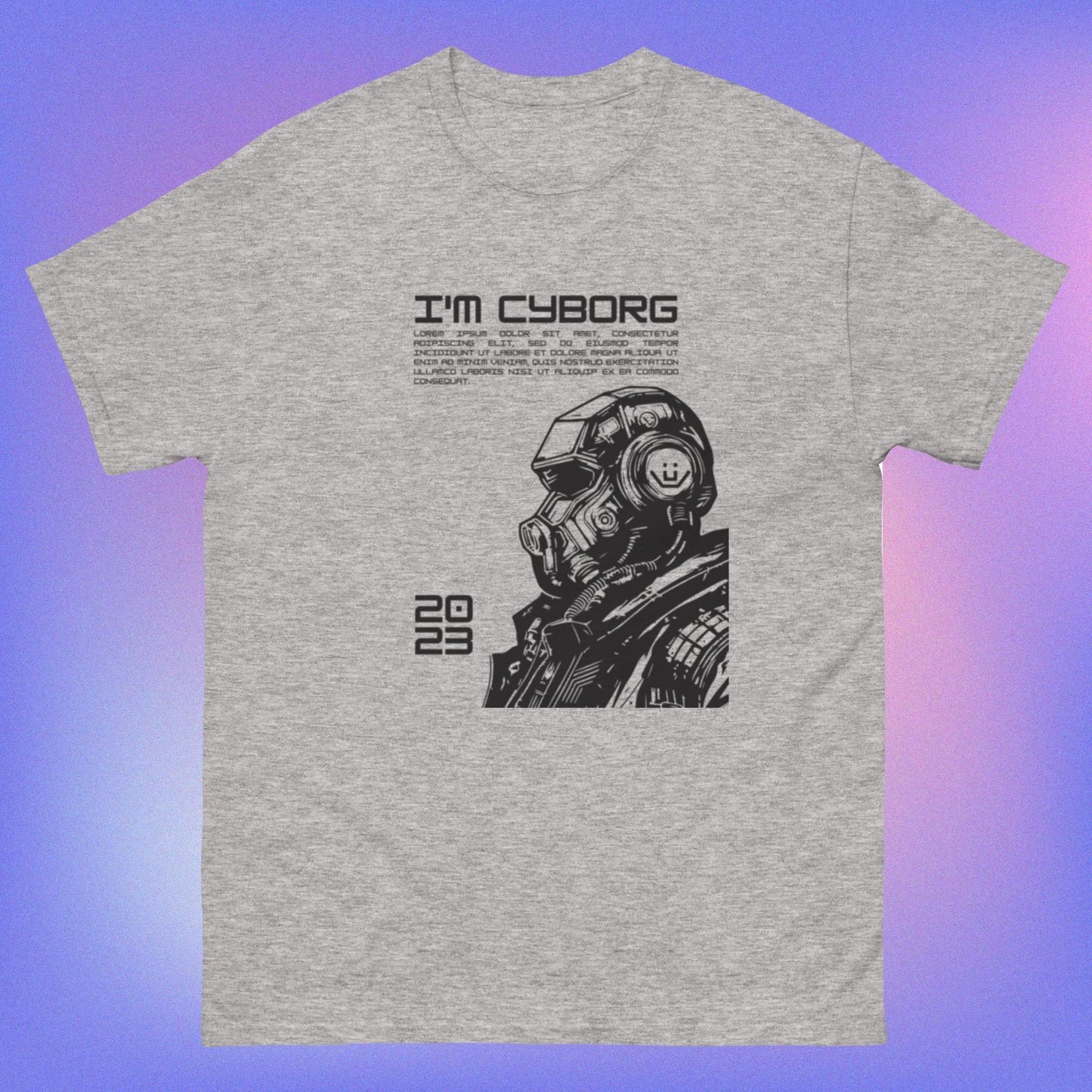 Men's classic tee- I'm Cyborg