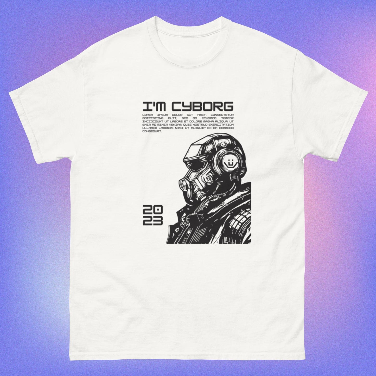 Men's classic tee- I'm Cyborg