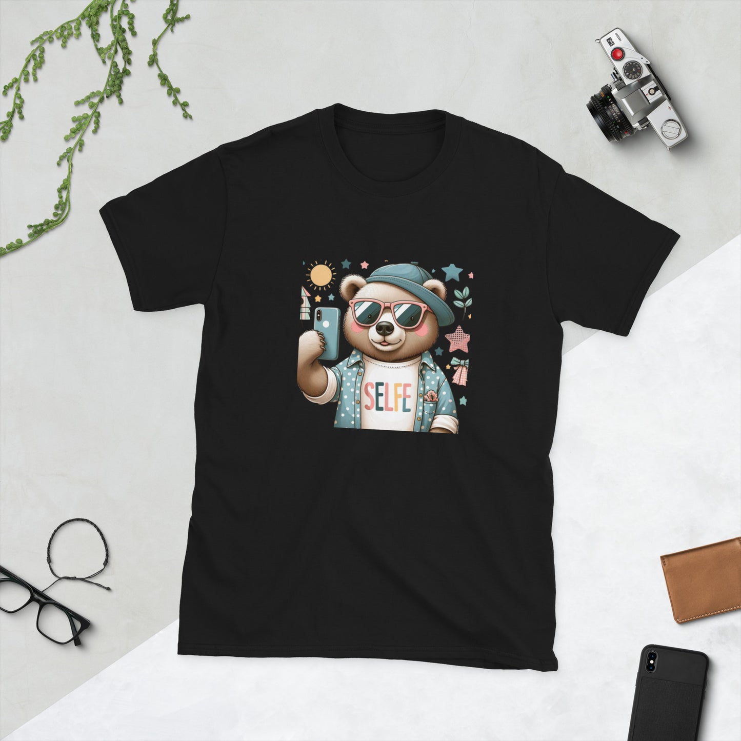 Short-Sleeve Unisex T-Shirt-Selfie