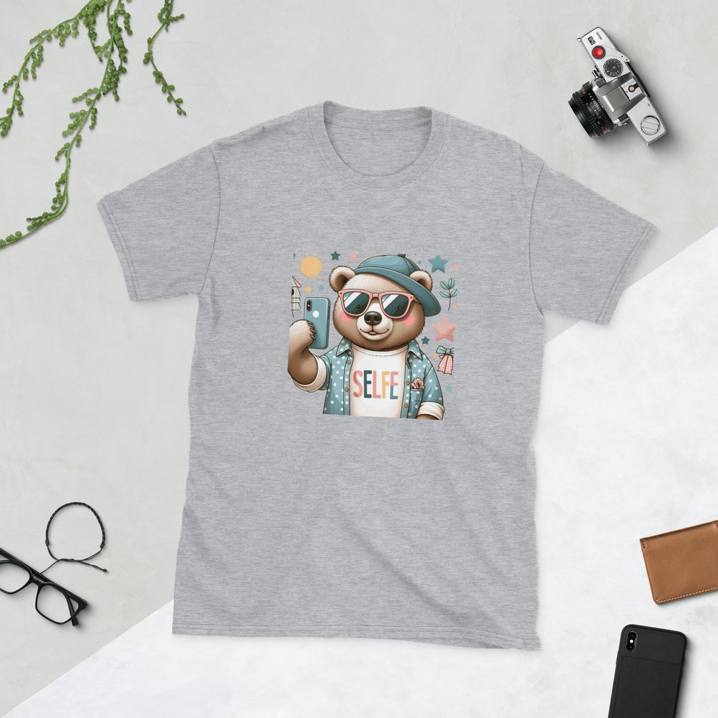 Short-Sleeve Unisex T-Shirt-Selfie