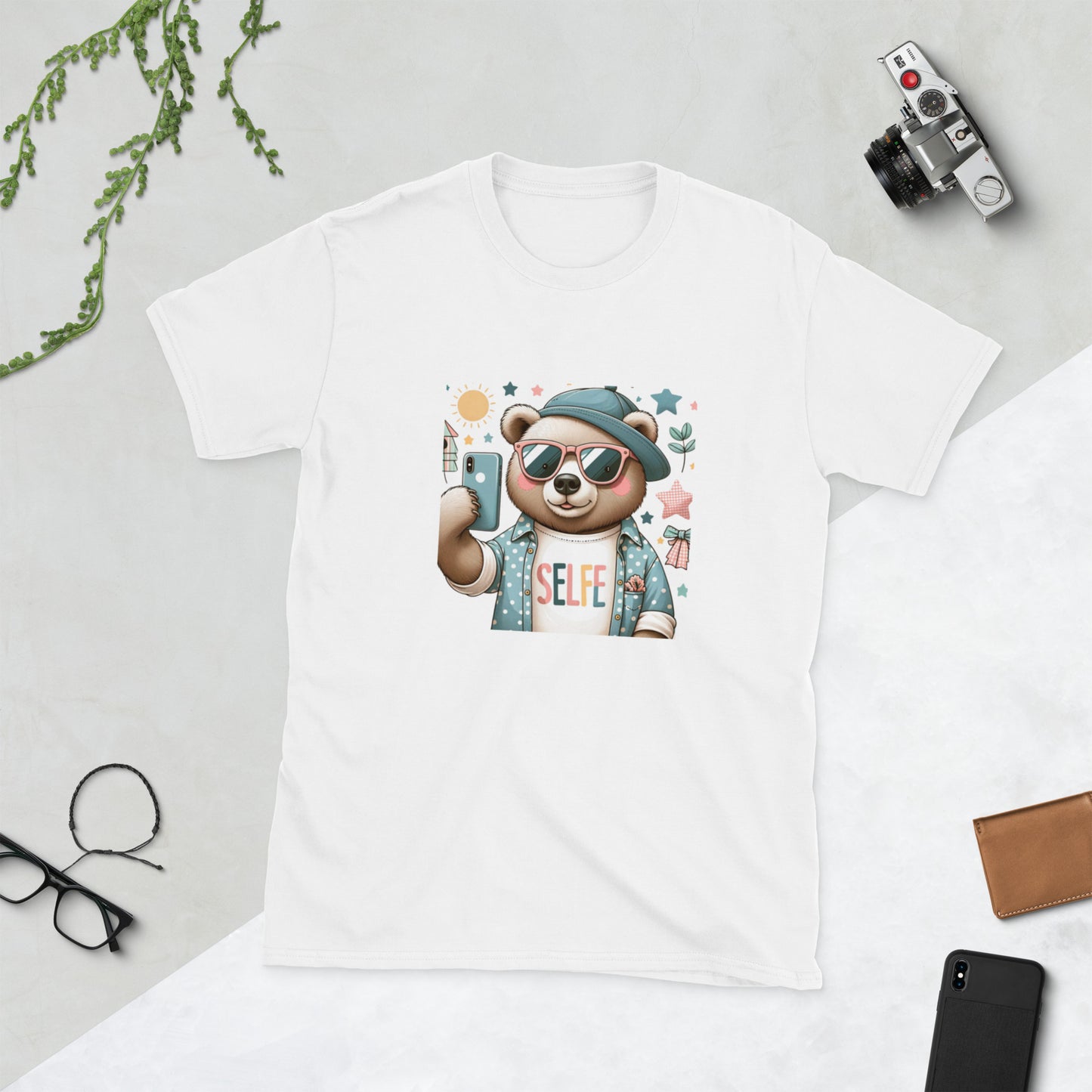 Short-Sleeve Unisex T-Shirt-Selfie