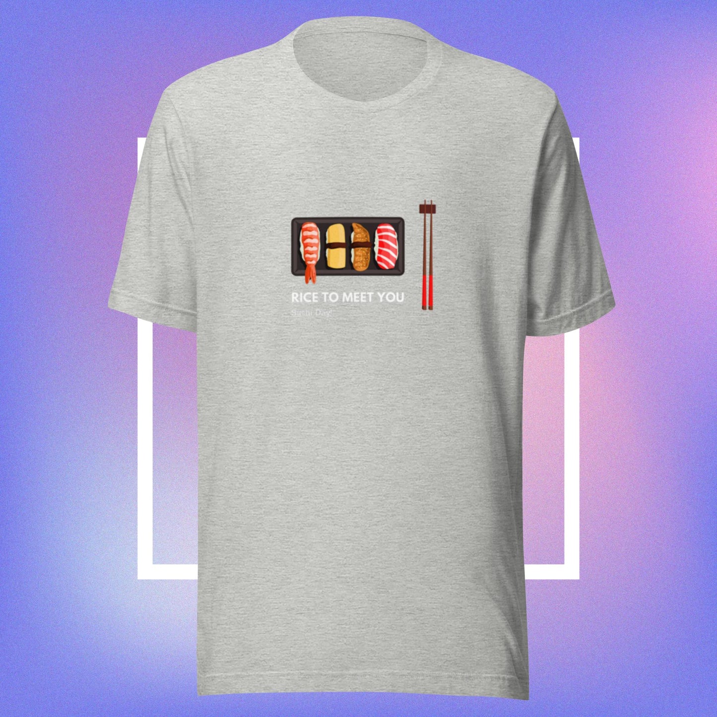 Unisex t-shirt-Sushi Day