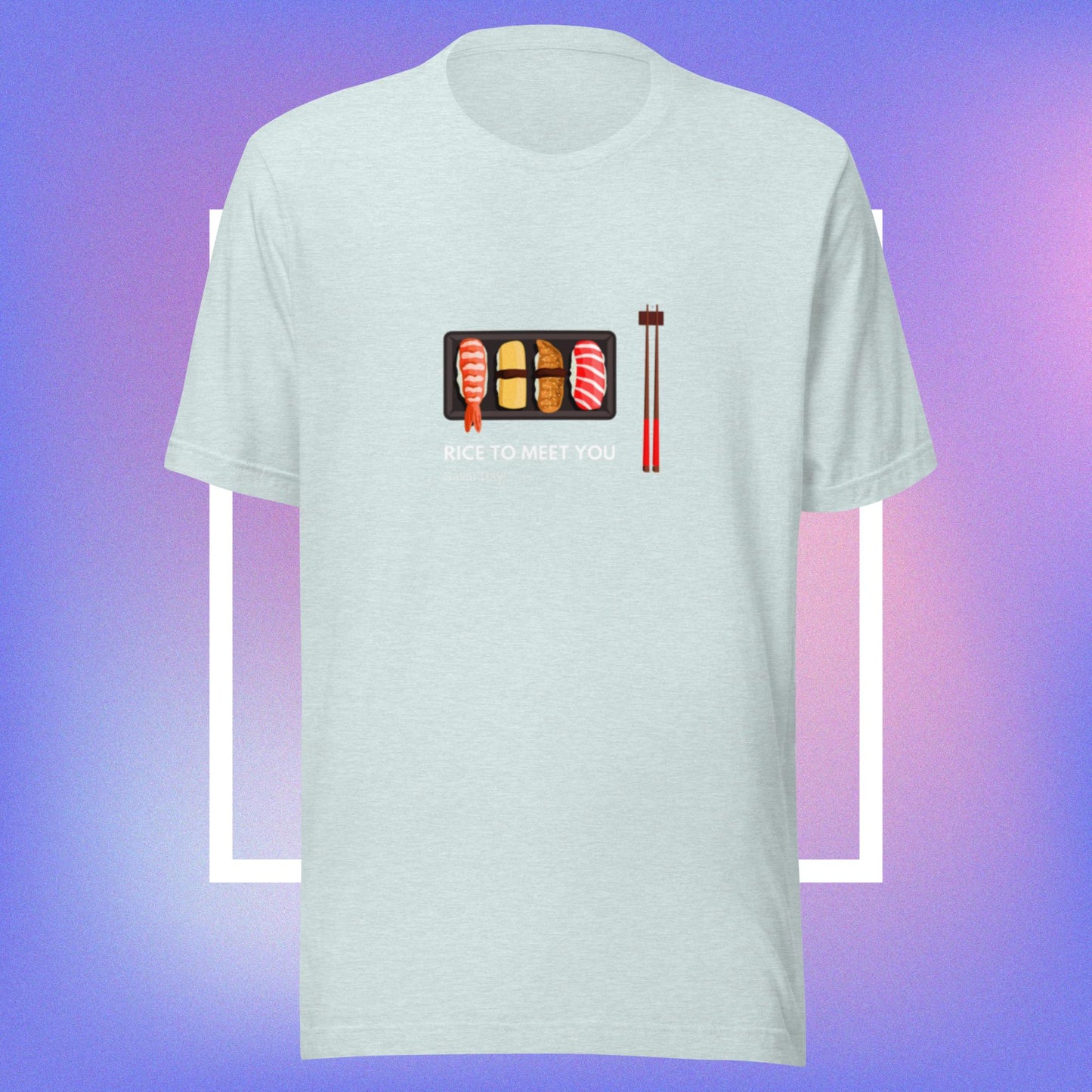 Unisex t-shirt-Sushi Day