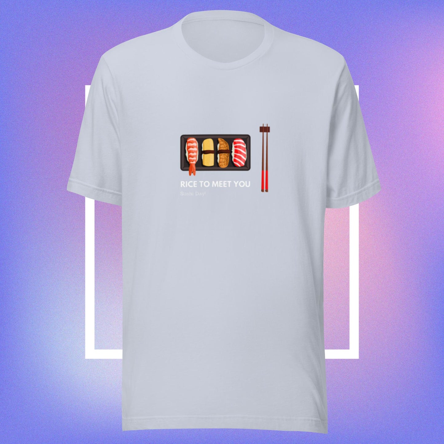 Unisex t-shirt-Sushi Day