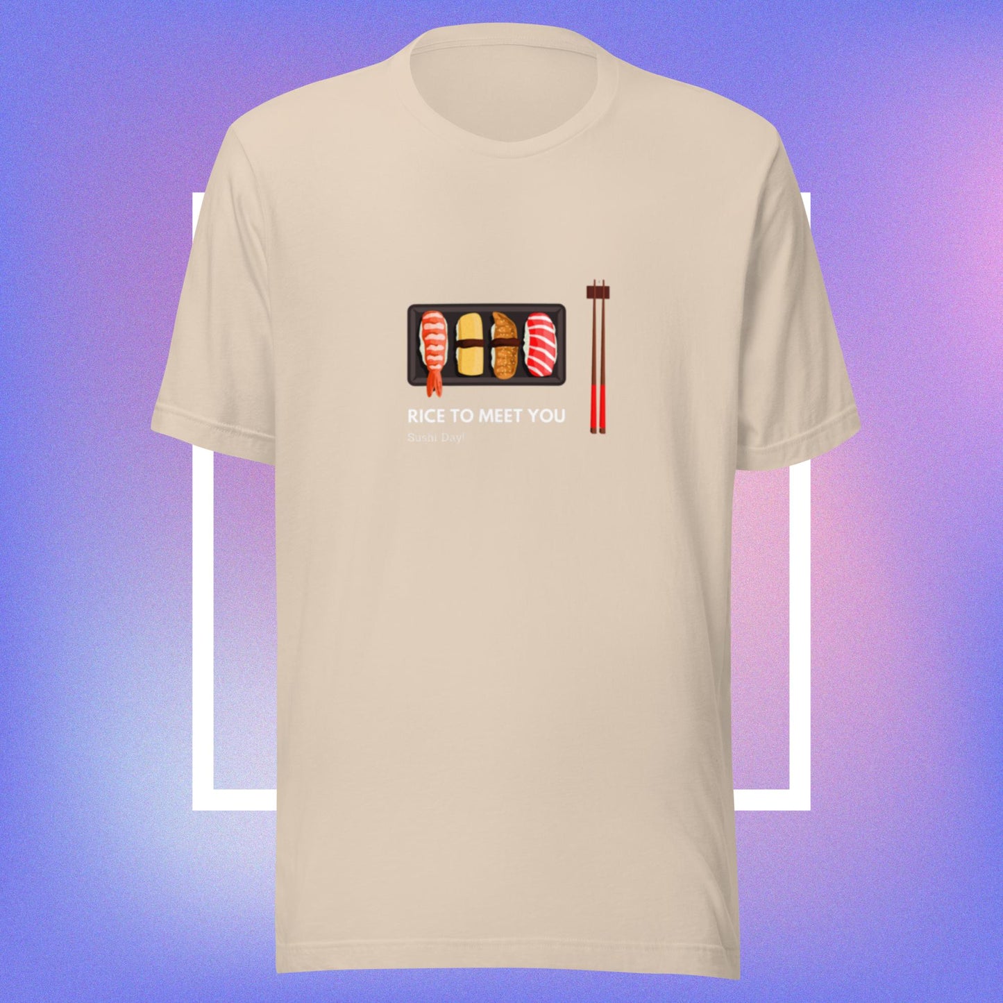 Unisex t-shirt-Sushi Day